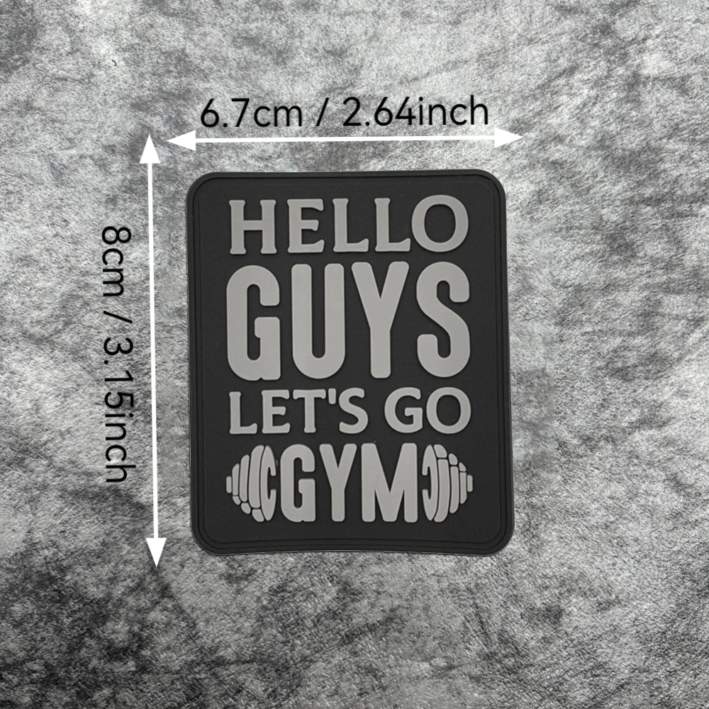 A Fitness Series Patterned Pvc - Embroidery Effect ulasan dan harga
