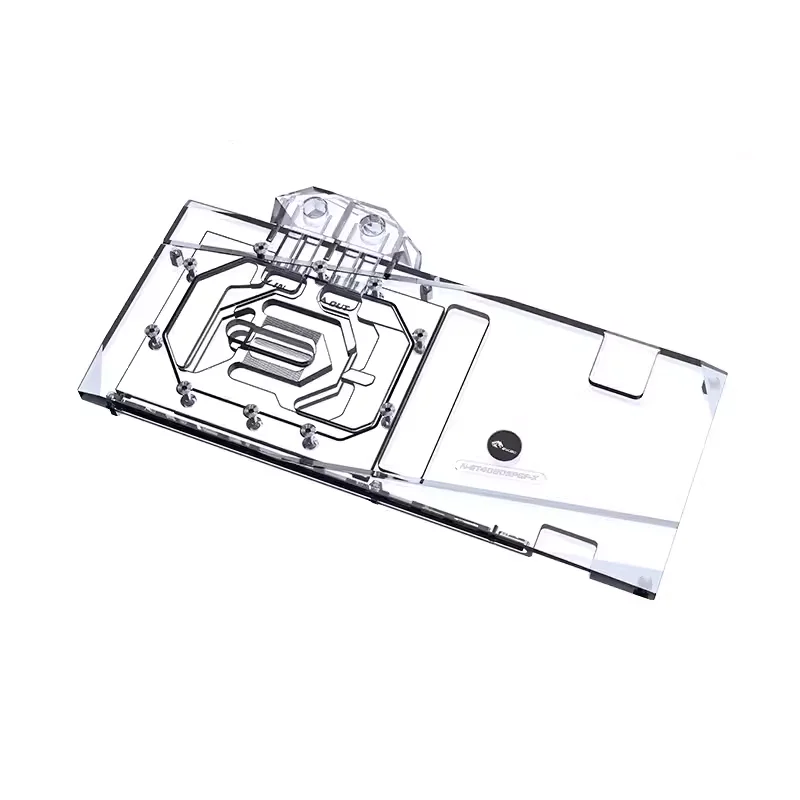 Bykski Water Block لـ ZOTAC Geforce RTX 4080 SUPER 16GB PGF OC مبرد بطاقة الرسومات مع اللوحة الخلفية، N-ST4080SPGF-X