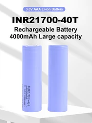 INR21700 40T lithium battery (6pcs )100% original MKEPA 33G 3.7V 4000mAh  battery/dischargeable rechargeable battery