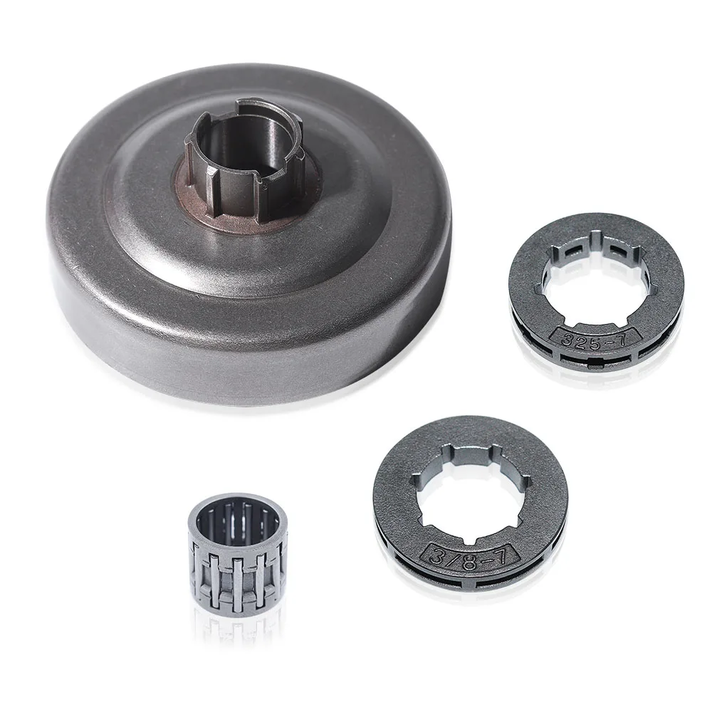 Clutch Drum Sprocket Rim Bearing Kit For Husqvarna 455 460 Rancher Chainsaw 3/8\