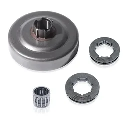 Clutch Drum Sprocket Rim Bearing Kit For Husqvarna 455 460 Rancher Chainsaw 3/8