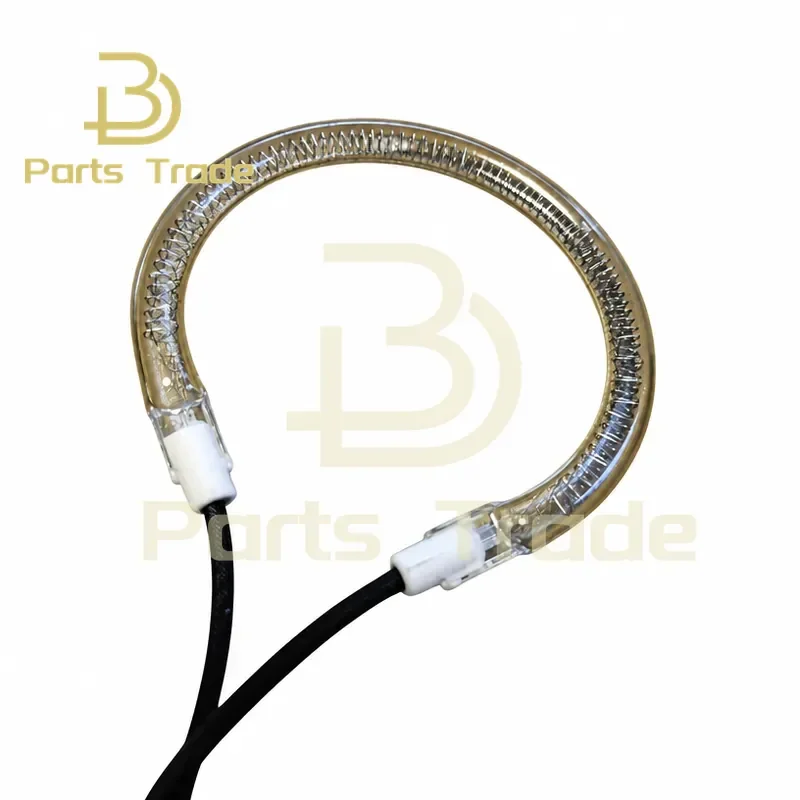 Electric Heater Parts Halogen Heating Tube 11cm Diameter 220V 1100W for Home Appliance Replacement Component High Efficiency