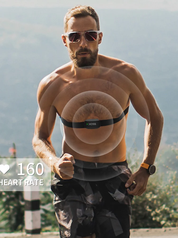 AliExpress XOSS X2 Heart Rate Sensor Monitor Chest Strap Bluetooth ANT+ HRM Wireless Health Fitness Smart Bicycle Sensor