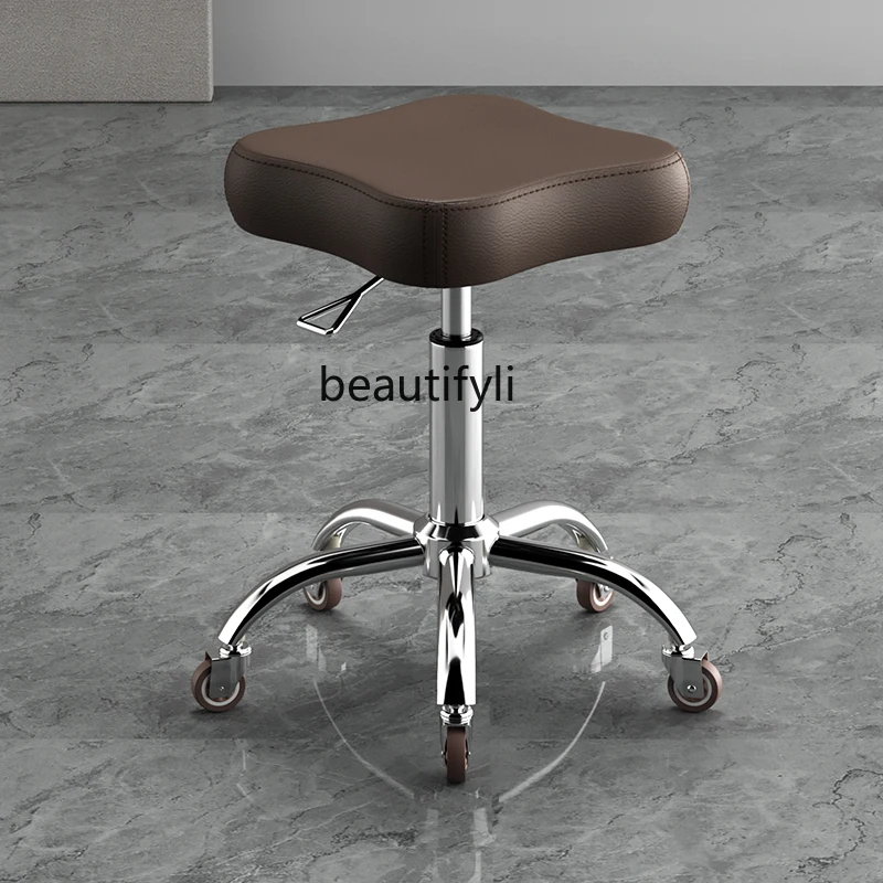 Beauty stool pulley, special chair for beauty salon, master, large work stool lifting and rotating, nail stool