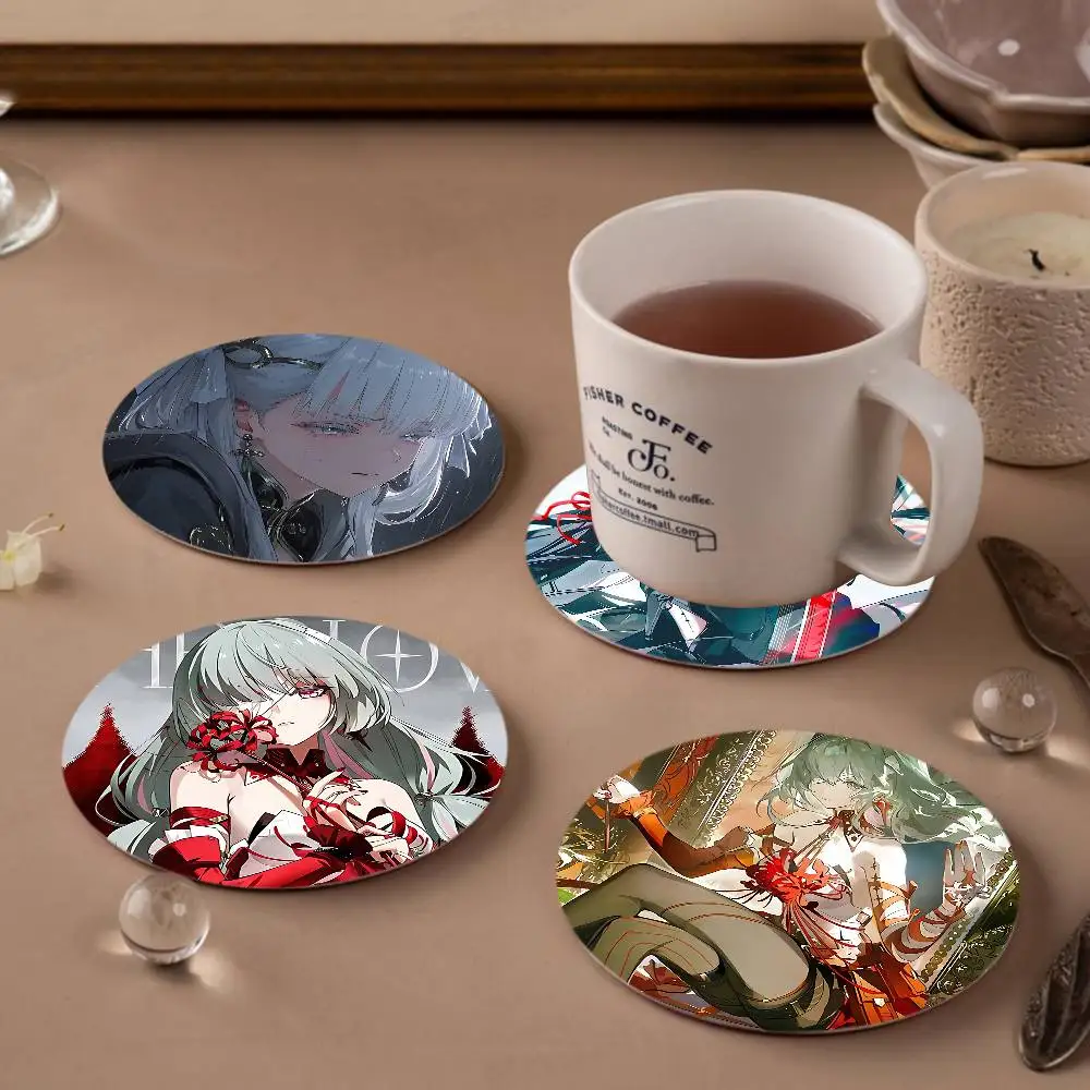 Wuthering Waves Game Coaster Wooden Drink Tray Suitable for Restaurants and Coffee Shops Easy To Wash and Clean