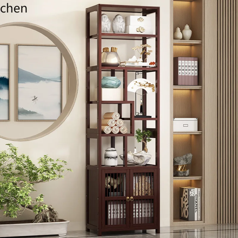 Multi-Purpose Display Shelf for Tea Sets and Decorative Objects