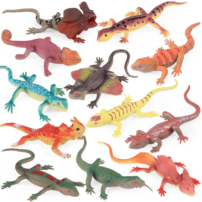 Oenux Original Realistic Lizard Reptile Model Temperature Sensing