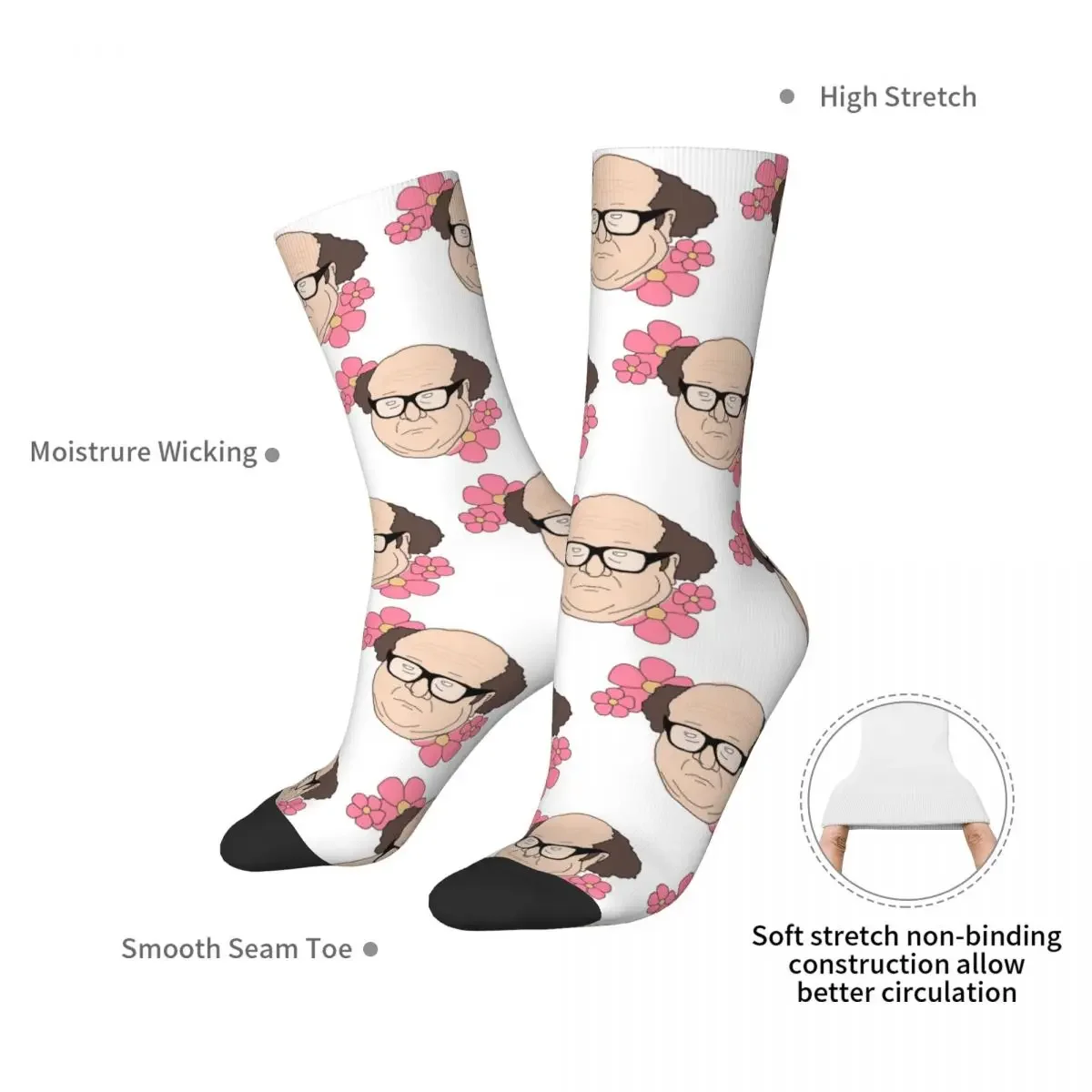 Daddy Devito Socks Harajuku High Quality Stockings All Season Long Socks Accessories for Unisex Birthday Present