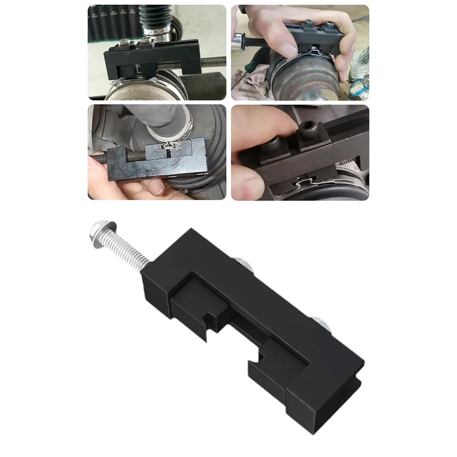 Automotive Sheet Metal Drive Shaft Clamp Tool Heavy Duty CV Boot Clamp for Car Repair Tasks Automotive Sheet Metal Drive Shaft Clamp Tool Heavy Duty CV Boot Clamp for Car Repair Tasks