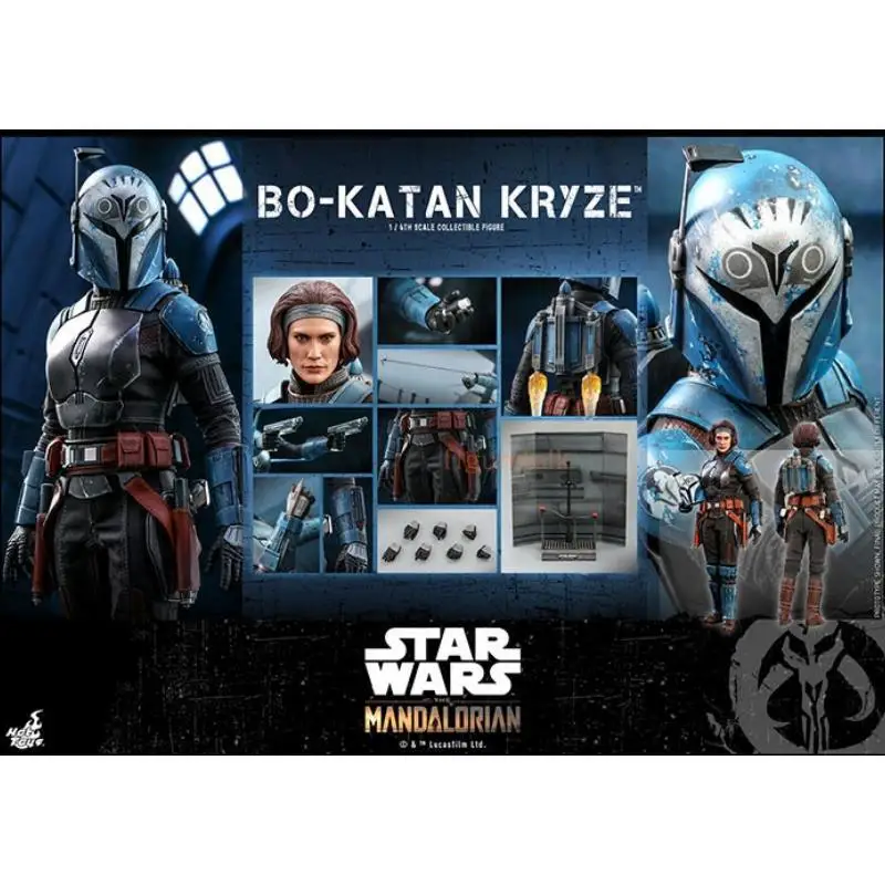 In Stock Hottoys Tms035 Star Wars The Mandalorian Bo Katan Kryze Collectible Action Figure Toys As Gifts