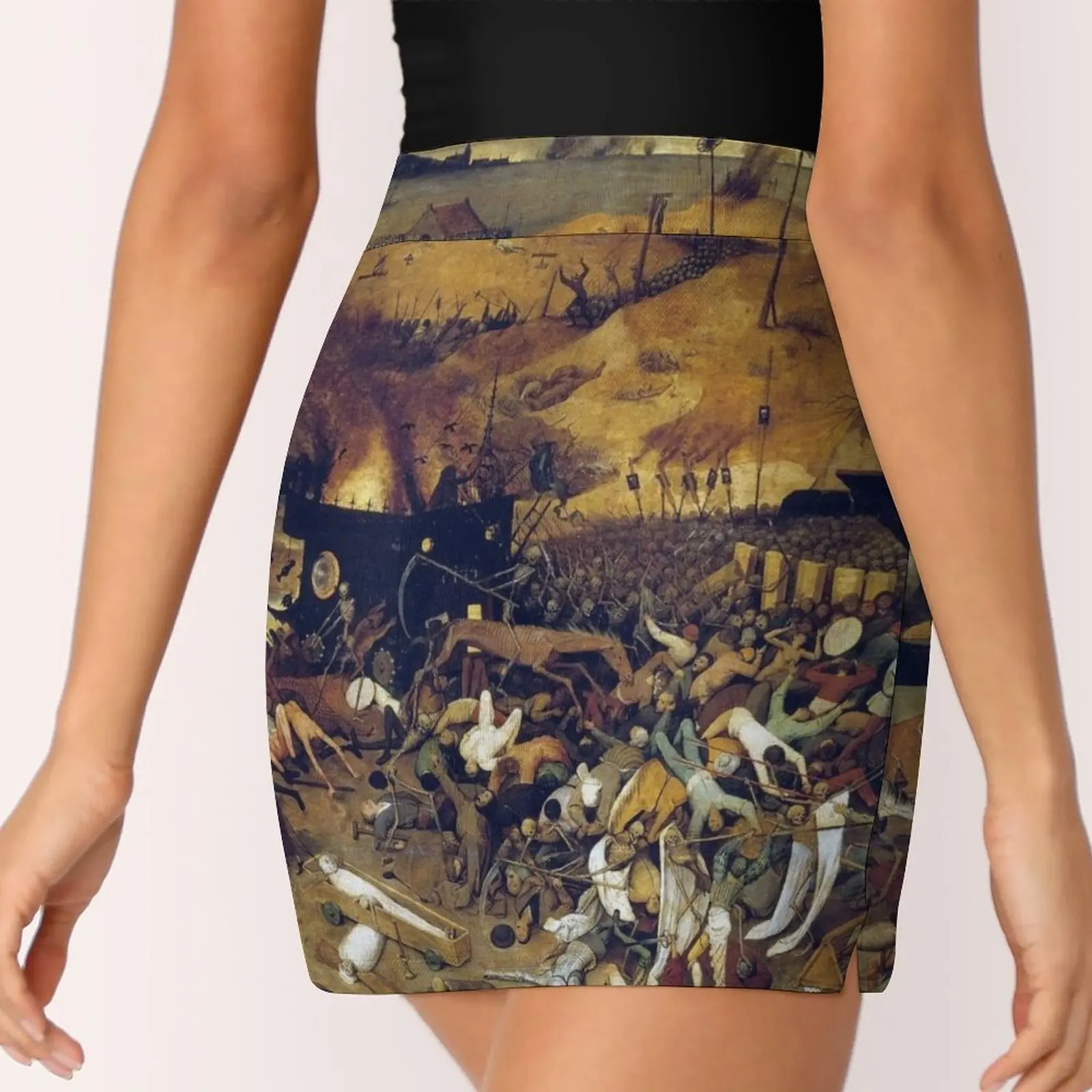 The Apocalypse by Hieronymus Bosch Mini Skirt summer clothes elegant skirts for women