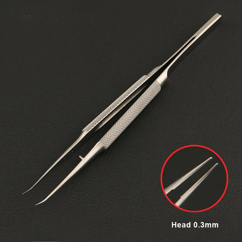 Ophthalmologic surgery, microsurgical orthopedics, surgical instruments, straight bending platform, no hook, fine tweezers