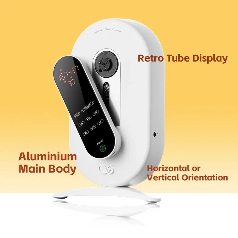 샨링 EC 스마트 CD 플레이어 EC 스마트 데스크탑 스테레오 CD 플레이어 리모컨 블루투스 5.4 산요 DA11 광 드라이버 CS43131 DAC