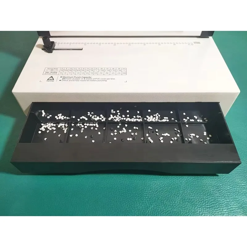 Picture 3: China Supplier Wholesale Voltage 125w Electricity Spiral Coil Binders and Binding Machine