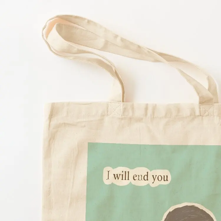 حقيبة End You Chickadee Tote Bag أكياس الحلوى حقيبة كيس لطيفة حقيبة حمل قابلة للتخصيص أكياس تسوق قابلة لإعادة الاستخدام #3