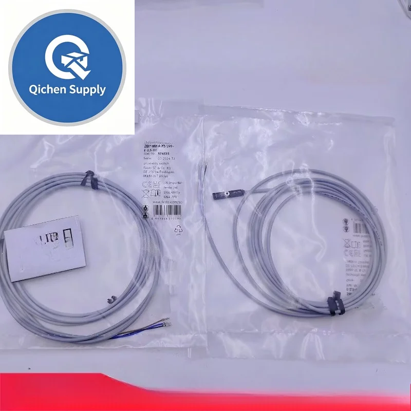 1PC New SMT-8M-A-PS-24V-E-2,5-OE Proximity Sensor Switch 574335 Magnetic Cylinder Sensor 2.5m Cable
