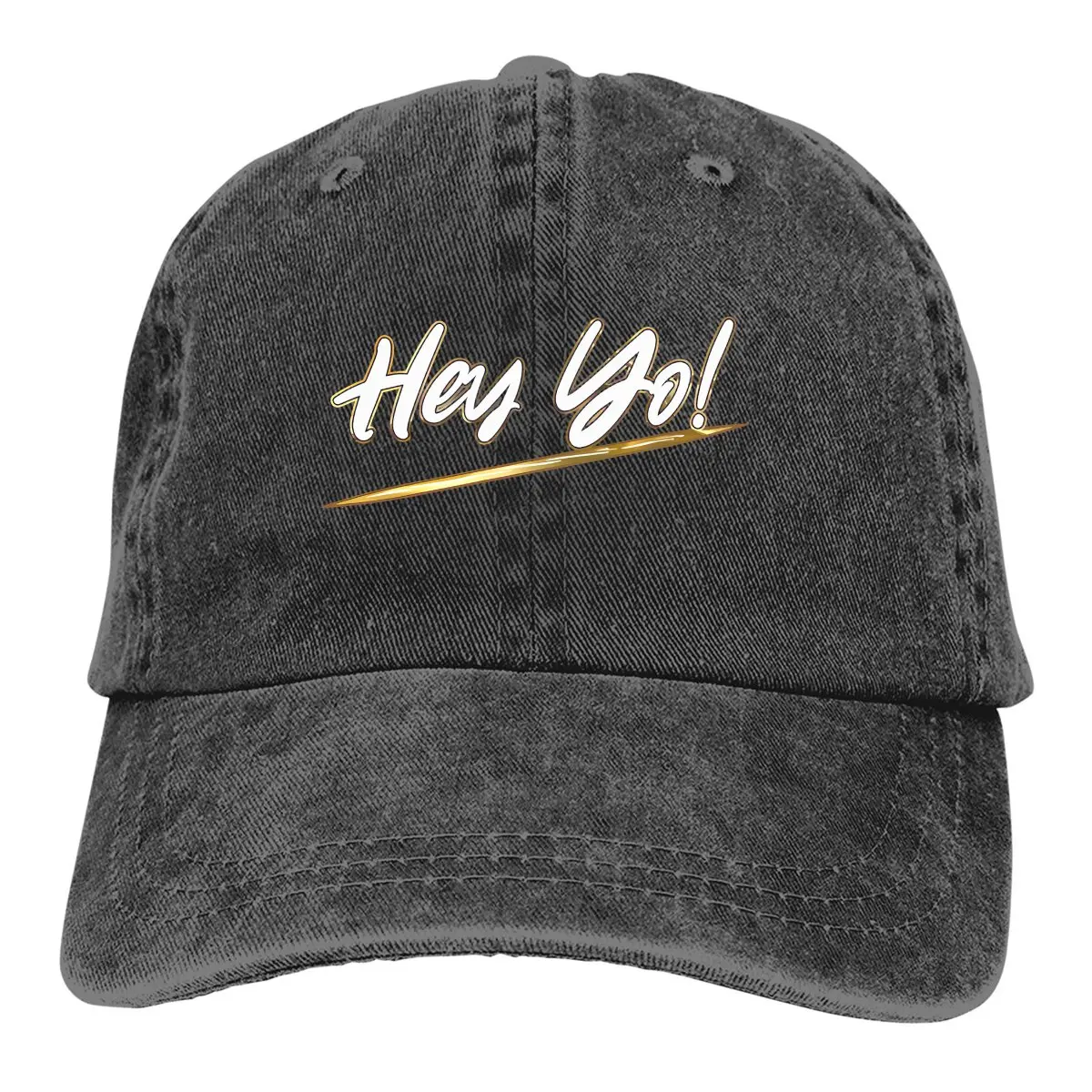 Washed Men's Baseball Cap Hey Yo Trucker Snapback Caps Dad Hat Razor Ramon Golf Hats