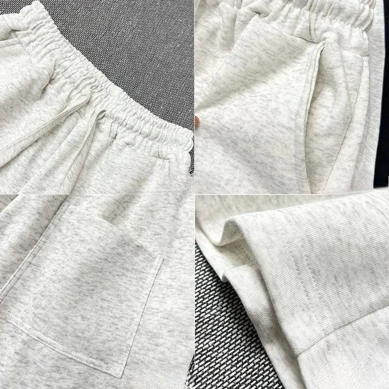 شورت نسائي قطني لعام 2025 ، شورت صيفي غير رسمي بجيوب سادة شورت عالي الخصر فضفاض للفتيات شورت نسائي ناعم ورائع #6