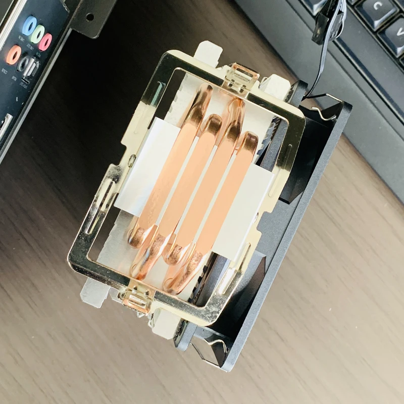 X99 Tower CPU Cooler 4 Heatpipes 120MM RGB PC Silent Cooling Fan for Intel LGA 1366 115X 1700 2011 AMD AM5 AM4 AM3 Ventilador view 6