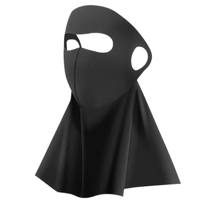 

Sun Protection Mask Fashion 3D Ice Silk Anti-UV Neck Scarf Sunscree Dustproof Sunshade Face Mask Outdoor for Women man