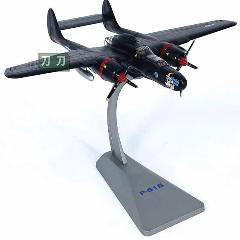 

Diecast 1:72 Scale P-61B night fighter finished aircraft simulation model Static decoration Souvenir gifts for adult boy