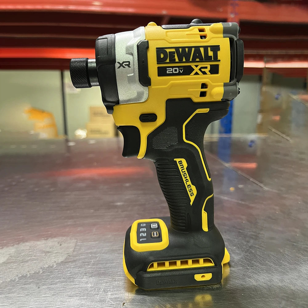 Imagem -02 - Dewalt-driver de Impacto sem Fio Recarregável Furadeira Elétrica Motor Brushless Ferramentas Elétricas Dcf860n 20v 282nm 3800rpm