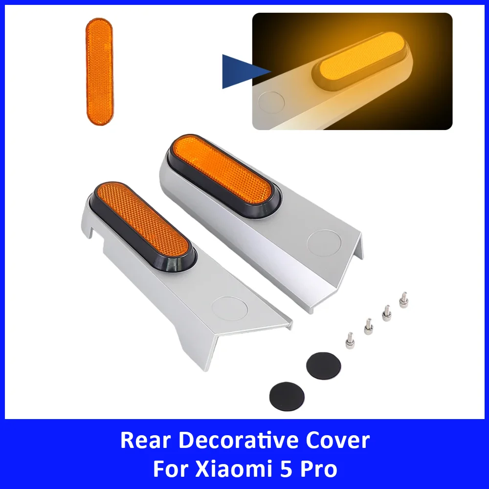 

Декоративная накладка-отражатель на заднюю вилку для Xiaomi 5 Pro, защитный боковой кожух амортизатора, аксессуары и запчасти для электросамоката