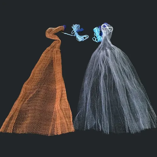 Imagen 2 del producto Finefish-1.2-3.6m Red de pesca sin plomo, deporte al aire libre, red de lanzamiento manual, malla pequeña, estilo EE. UU., herramienta de red enmalle