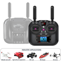 Hotrc Hot rc HT-10A HT10A 2.4Ghz 10CH Remote Controller with F-10A F10A Receiver For RC Aircraft Vehicle Boat Drone Accessories