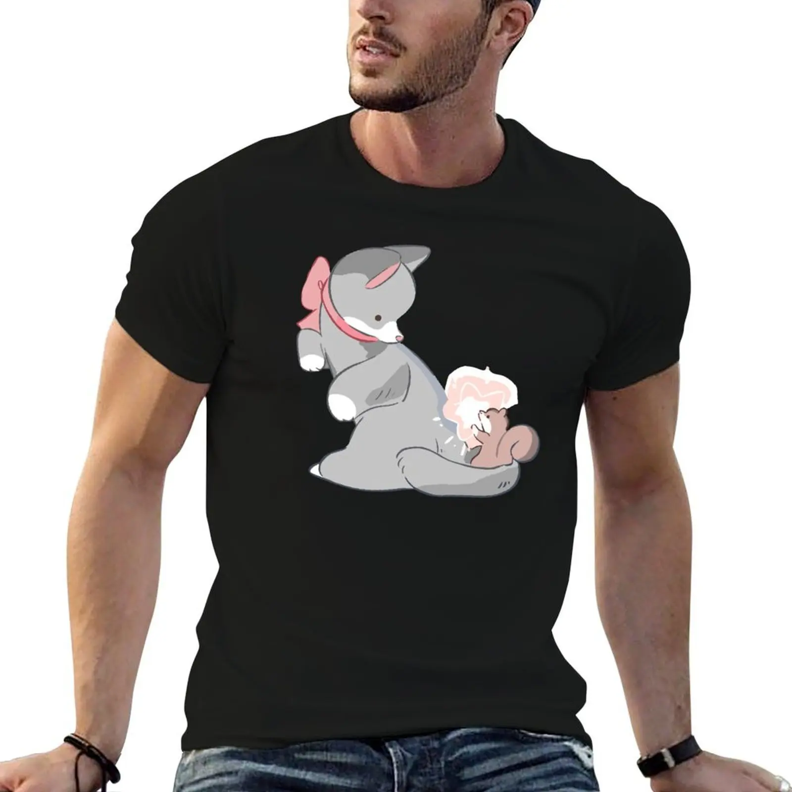 

When our eyes meet T-Shirt man t shirts for men man t shirt heavy cotton T-Shirt
