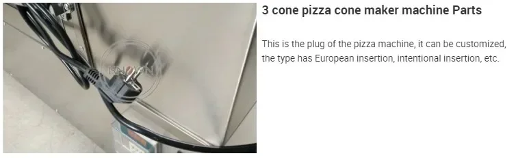 

Hot Sale The Factory Price Of Pizza Cone Machine Electric 3 Cone Pizza Cone Maker Pizza Oven For Sale