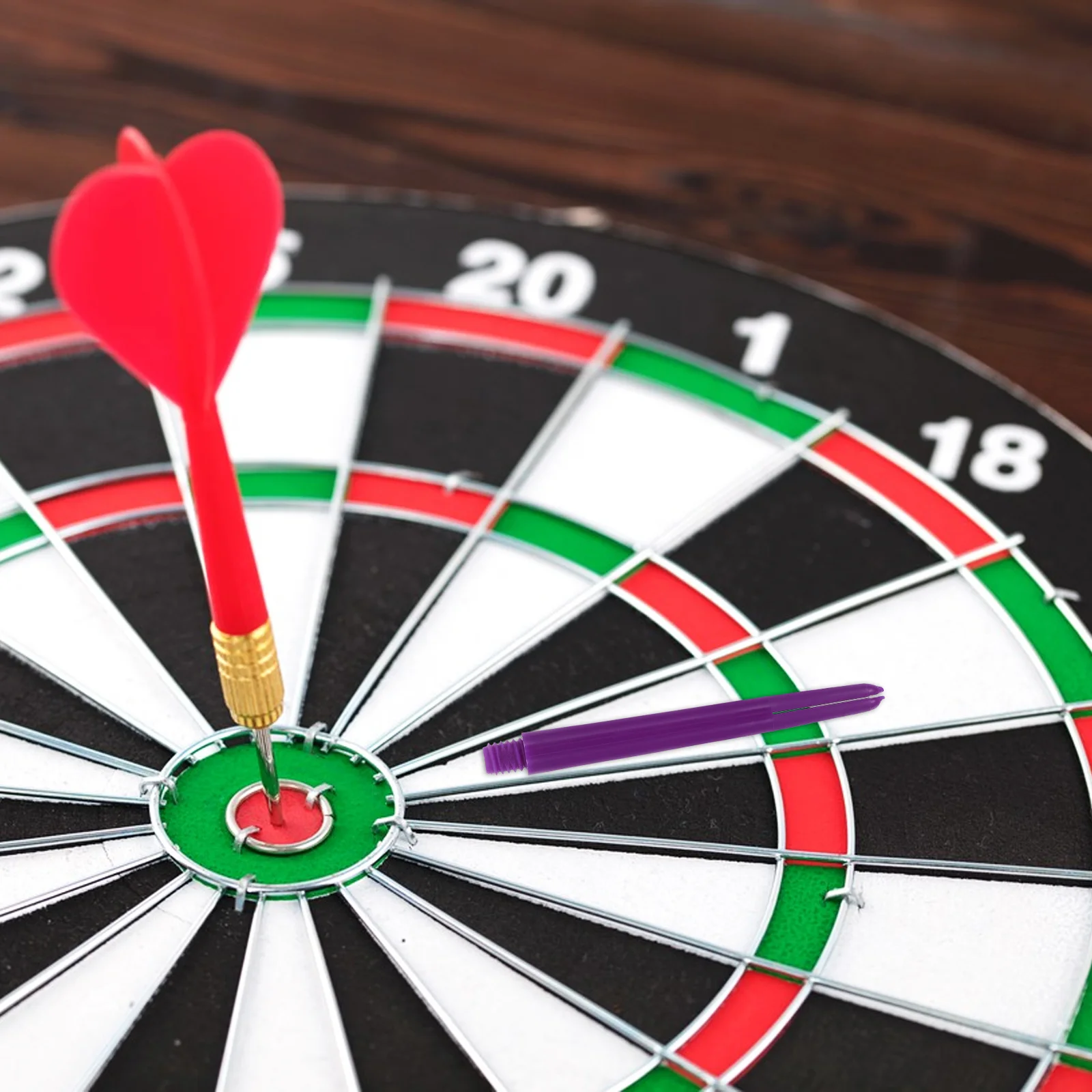 

20Pcs Threaded Nylon Dart Shafts Sturdy Replacement for Indoor Outdoor Games Improve Accuracy Dart Accessories