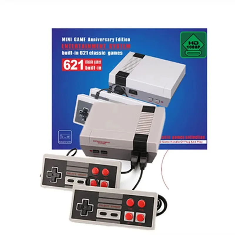 

-621 Mini TV Handheld Game Console Video Game with 621 Different Built-in Games Chrimas Gift for Kids