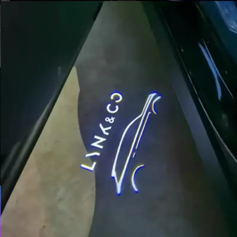 

Led Car Door Logo Welcome Lamp Shadow Light for Lynk&Co 01 02 03 05 09 Laser Projector Ghost Light No Fade Accessories