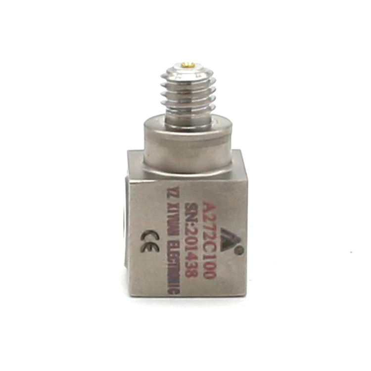 High Quality A272C100 Miniature Uniaxial Voltage Sensor Piezoelectric Vibration Acceleration Transducer Accelerometer Price