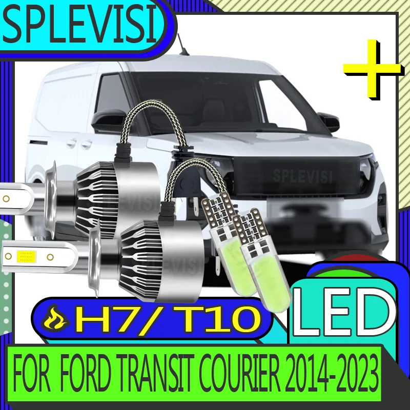 

No Tools Needed Long Lifespan H7 477 Headlight Low Beam Lights For Ford Transit Courier 2014 2015 2016 2017 2018 2019 2020-2023