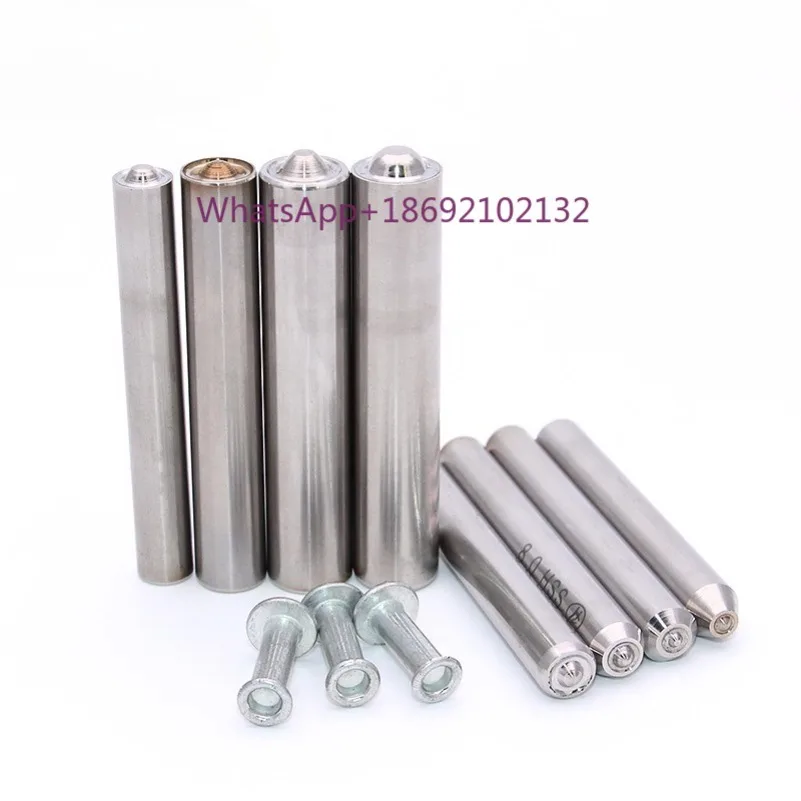 Rivet Flanging White Steel Punch Semi-Hollow Curling Mold High Speed Steel Manufacturing Hand Tapping Mold