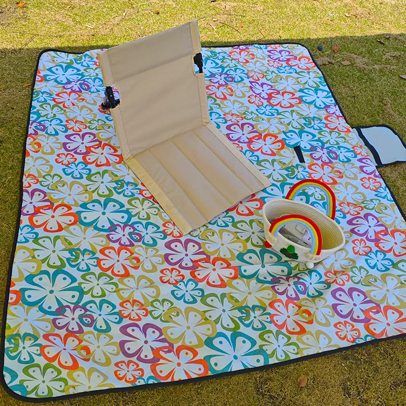 Outdoor folding lounge chair camping beach portable lazy family park fishing backrest camping foldable