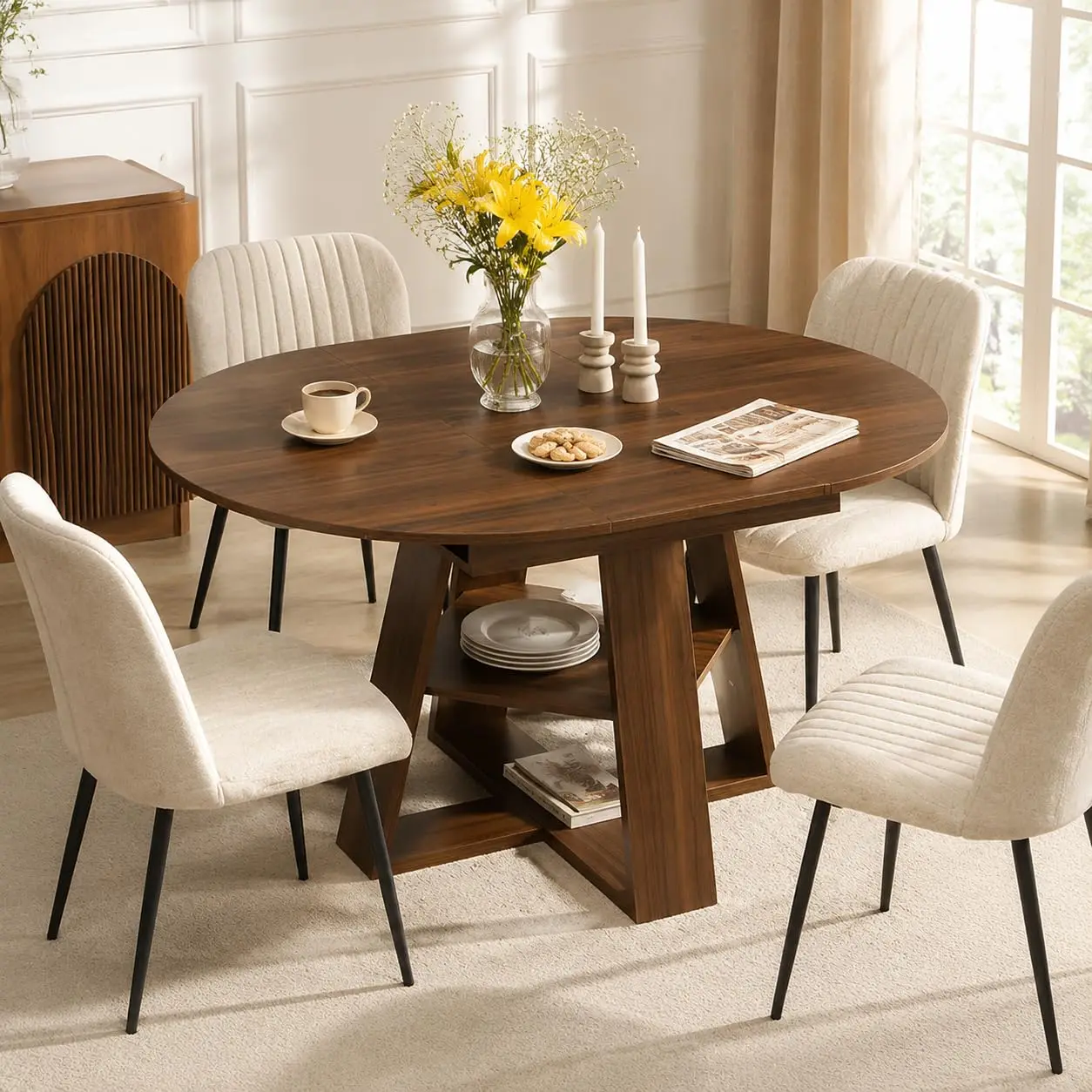Thumbnail 2 - #6 Cheap Extendable Dining Tables Worth Buying