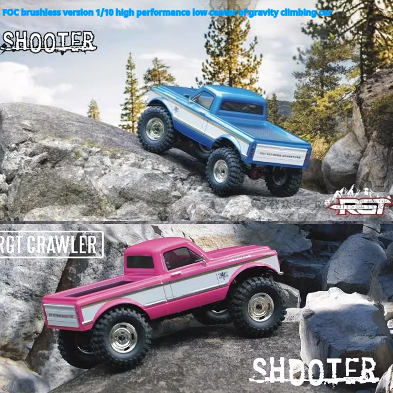 Nuevo RGT Ruitai 136100PRO 1/10 mini versión sin escobillas centro de gravedad bajo escalada bicicleta cazador para adultos y niños