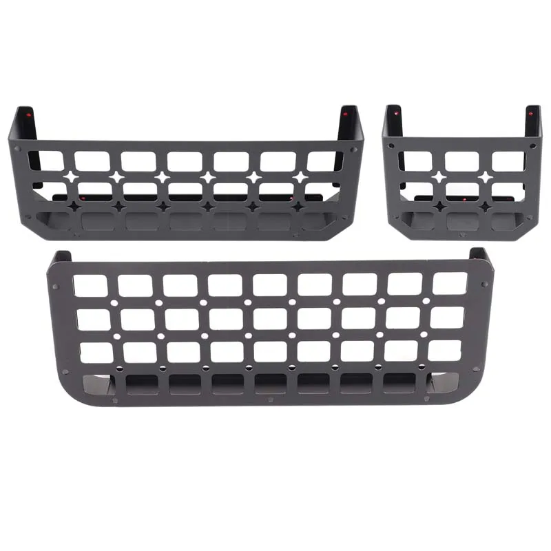 For 2004–2018 Land Rover Defender 90 110 Aluminum Alloy Car Tailgate Storage Rack Trunk Hanging Storage Basket