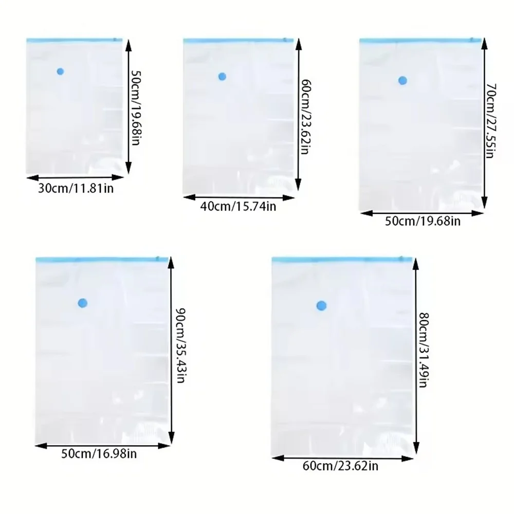 NEW Thickened Vacuum Compression Bag,Transparent Quilt Vacuum Bags, Storage Bags, Household Clothing Storage and Sorting Bag ﻿