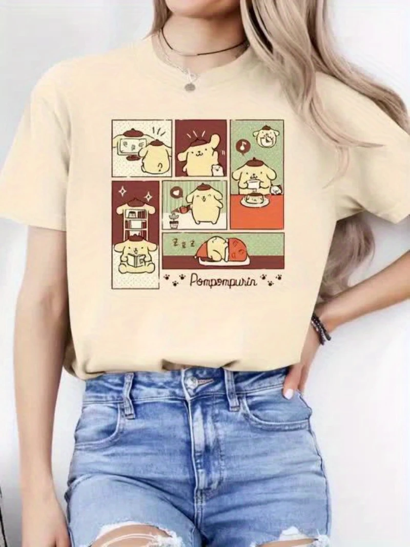

Disney Cartoon Pattern T-shirt Is Suitable for Daily Wear. The Fabric Is Comfortable, Soft, and Machine Washable