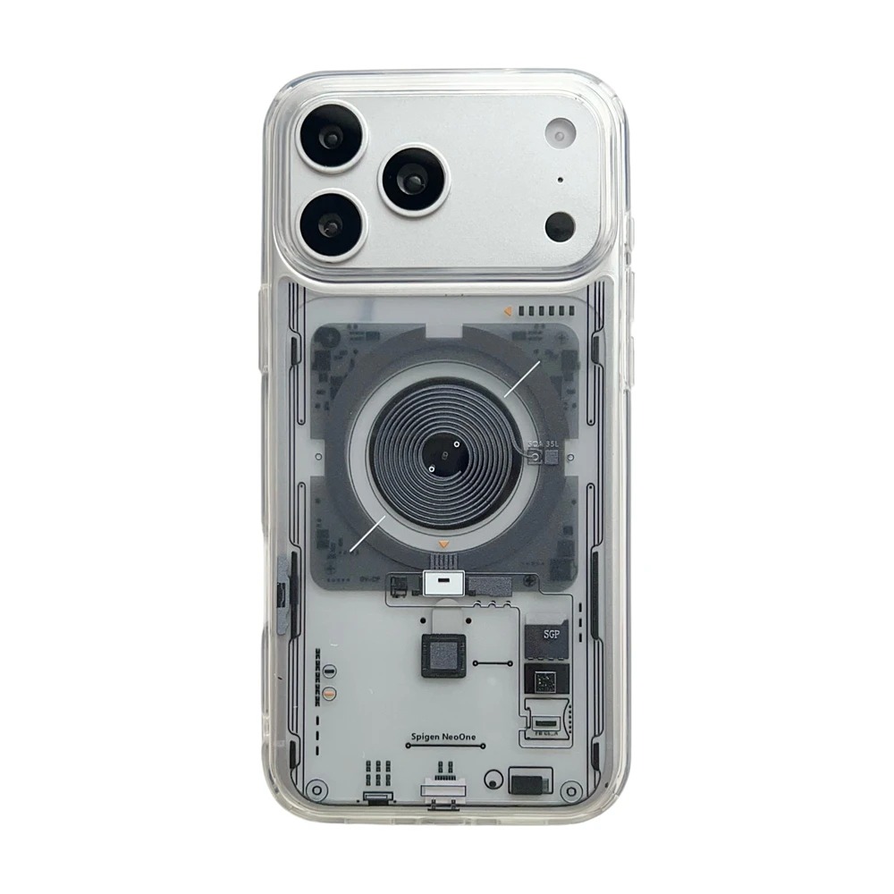 Funda Magnética Spigen Ultra Hybrid MagFit para iPhone 17 Air 16 15 14 13 Pro Max Plus, Compatible con Carga Inalámbrica Magsafe