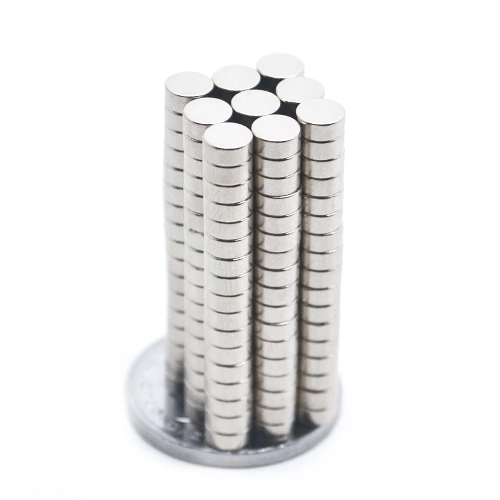 Magnets 4mm X 2mm Round Refrigerator Magnets Imanes