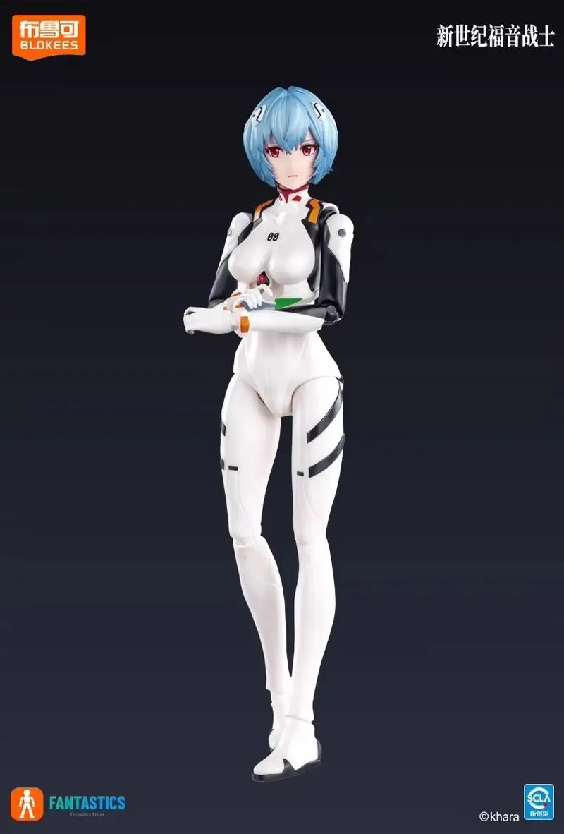 New Hot Blokees Neon Genesis Evangelion Miracal Version Eva Ayanami Rei Asuka Langley Soryu Action Figures Assembled Model Gift