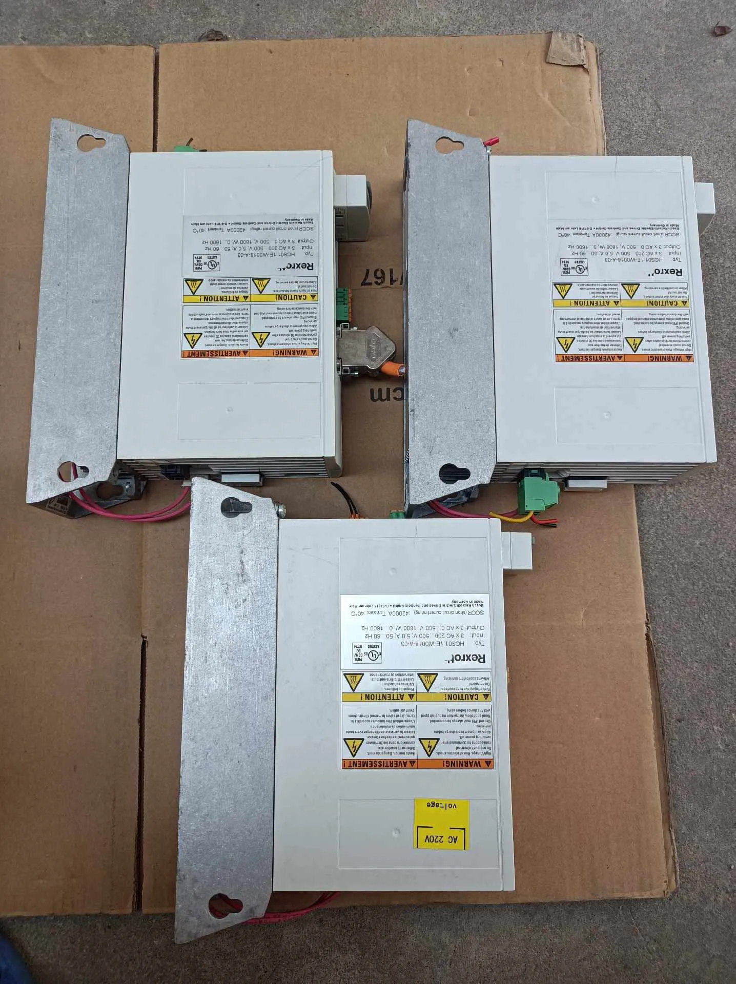 HCS01.1E-W0018-A-03-E-S3-EC-NN-NN-NN-FW Сервопривод для Rexroth