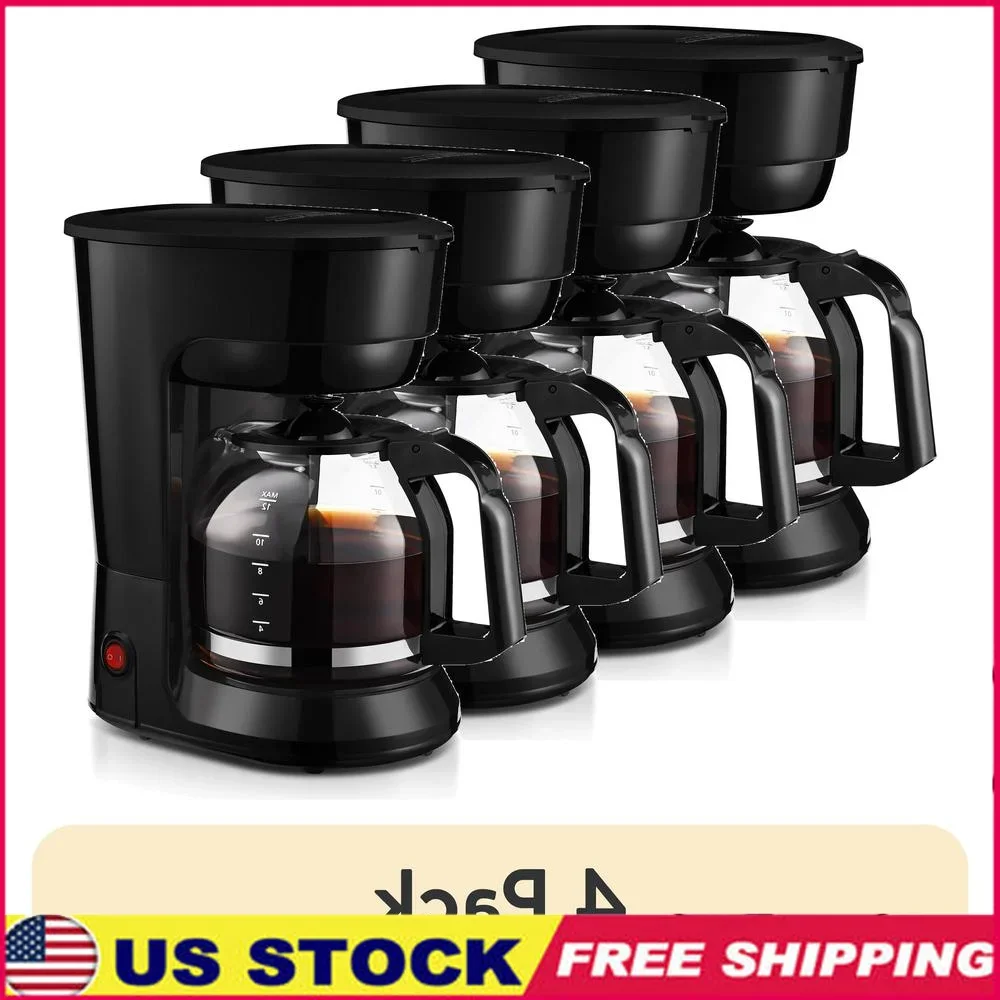 

American-style coffee maker, small drip coffee maker for home use, office use, kitchen use, American-style tea and coffee maker