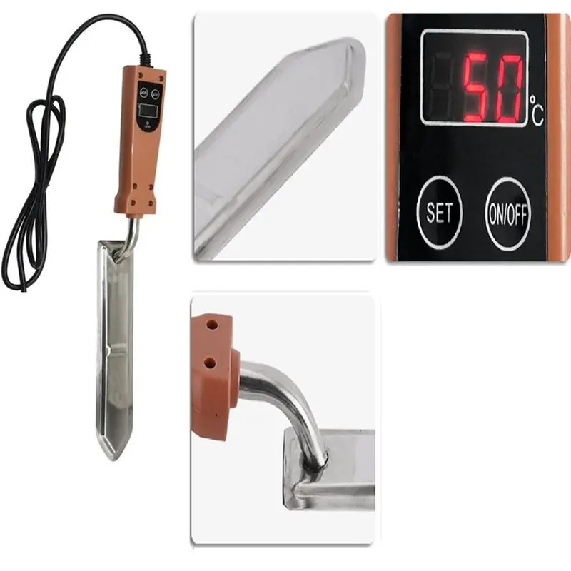 FAST-Beekeeping Electric Uncapping Honey Knife Temperature Control Honey Knife Rapid Heating Honey Scarper Beekeeping Tools EU