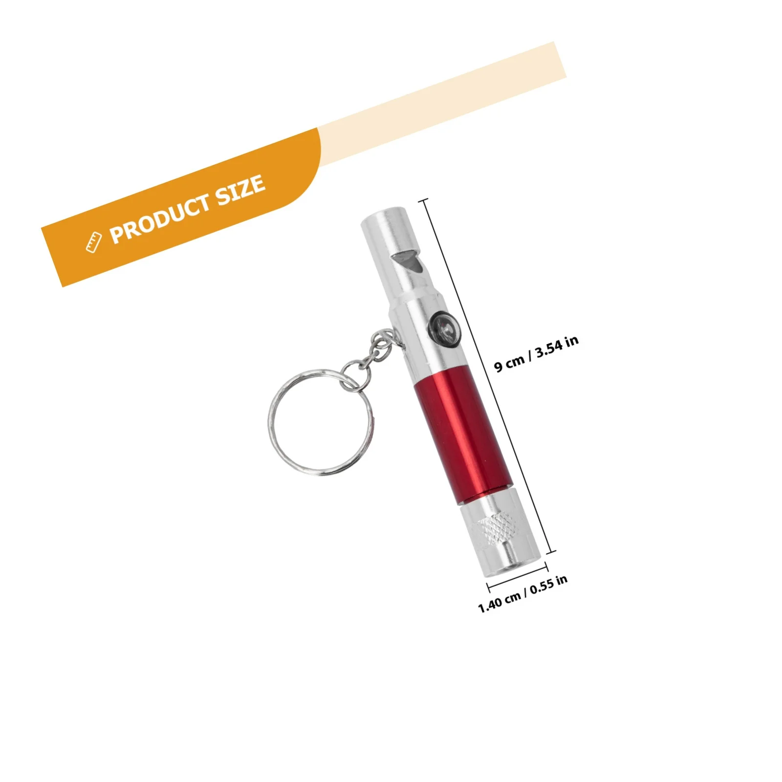 2 قطعة صفارات متعددة الوظائف البوصلة مصباح يدوي دائم غير قابل للصدأ نغمات عالية للمشي التخييم بقاء التنزه مصباح يدوي #4